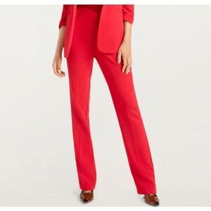 Cinq a Sept Women's Kerry Pant Candy Apple Red size 4
